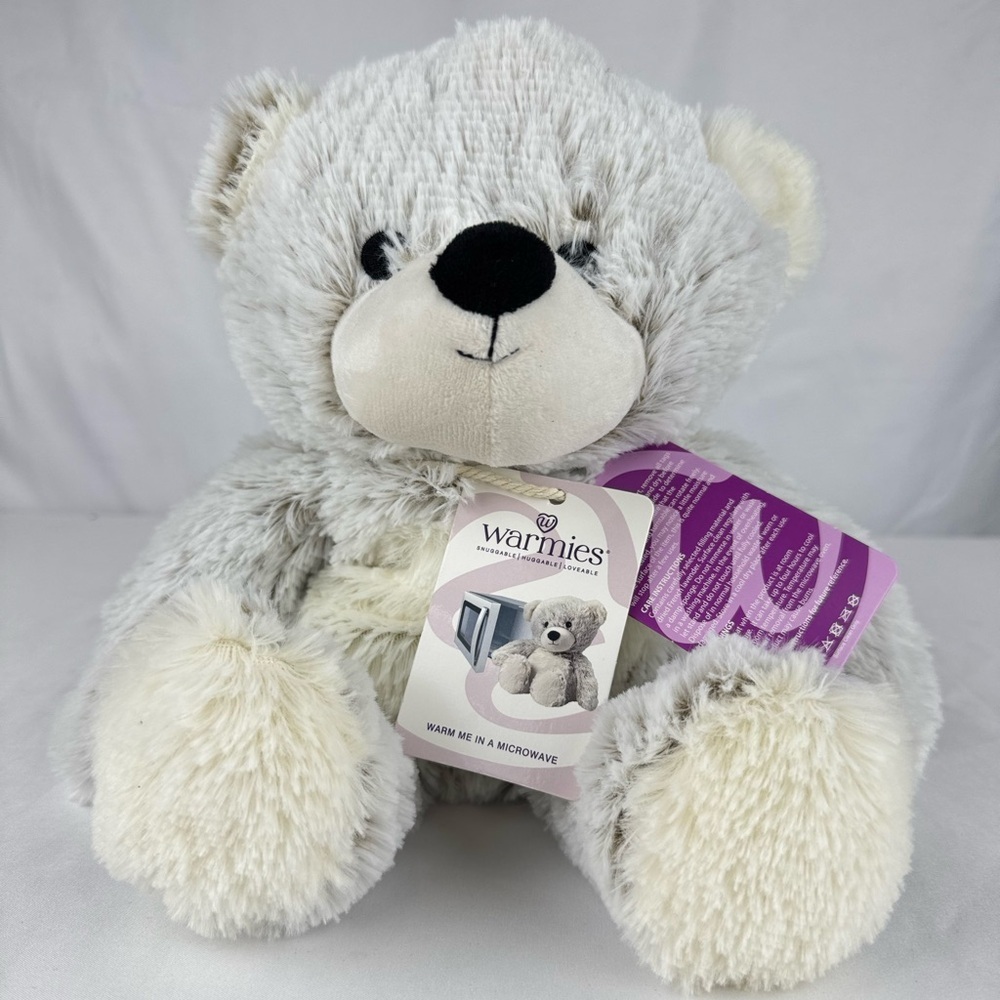 NWT Warmies Marshmallow Bear